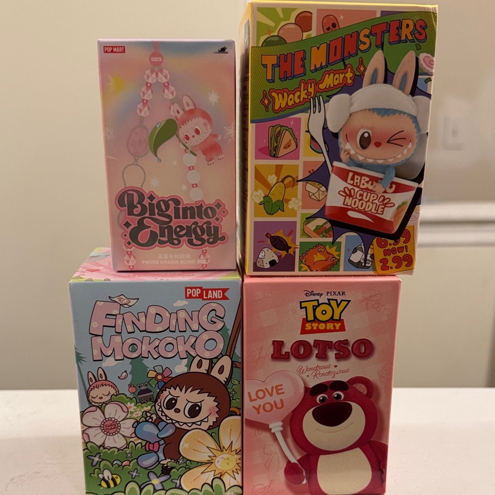 Popmart blind boxes